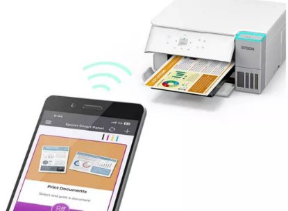 Multifunkcijski printer EPSON EcoTank L4366, printer/scanner/copy, 4800 x 1200, USB, WiFi, bijeli