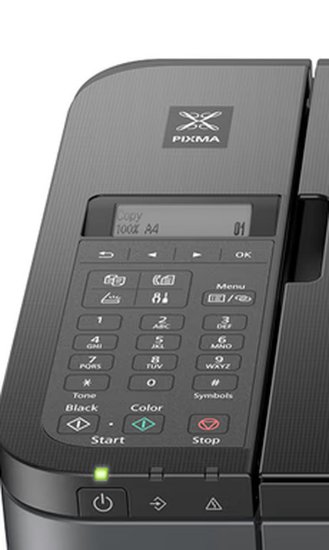 Multifunkcijski printer CANON Pixma TR4755I, printer/scanner/copy/fax, 4800dpi, USB, Wi-Fi, crni