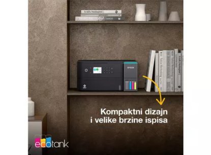 Multifunkcijski printer EPSON EcoTank L6360, printer/scanner/copy, 4800 x 1200, USB, LAN, WiFi, crni