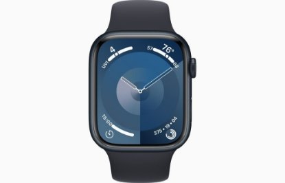 IZLOŽBENI - Pametni sat APPLE Watch S9 GPS, 45mm Midnight Alu Case w Midnight Sport Band - S/M