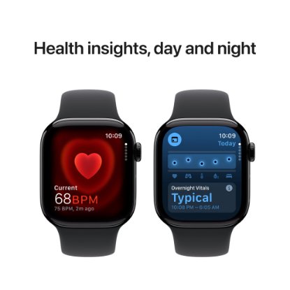 IZLOŽBENI - Pametni sat APPLE Watch S10 GPS, 46mm Jet Black Alu Case with Black Sport Band - M/L