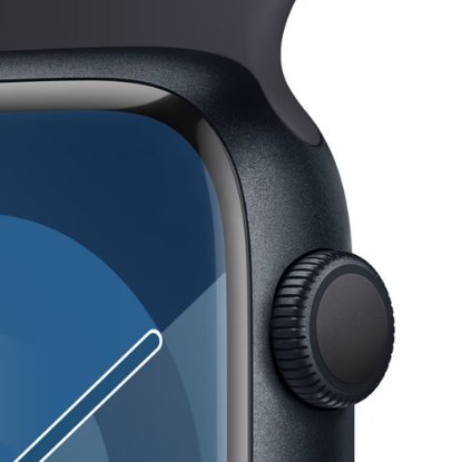 IZLOŽBENI - Pametni sat APPLE Watch S9 GPS, 45mm Midnight Alu Case w Midnight Sport Band - S/M