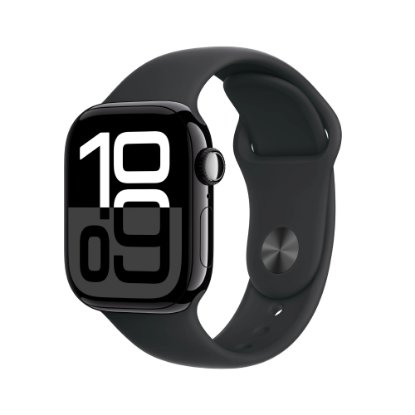 IZLOŽBENI - Pametni sat APPLE Watch S10 GPS, 46mm Jet Black Alu Case with Black Sport Band - M/L