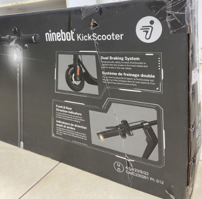 RABLJENI - Električni romobil SEGWAY Ninebot KickScooter F2 E, autonomija do 40 km, brzina 25km/h, kotači 10˝, crni