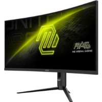 Gaming monitor 34" MSI MAG 342CQR E2 , UWQHD, VA, 180Hz, 1ms,  300cd/m2, zakrivljeni, FreeSync, crni