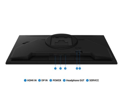 Gaming monitor 25" SAMSUNG G40H Odyssey LS25HG402EUXEN, FHD, IPS, 300Hz, 1ms, 300cd/2, crni