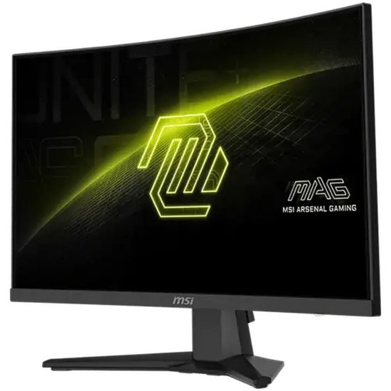 Gaming monitor 23.6" MSI MAG 244C, FHD, VA, 180Hz, 1ms, 250cd/m2, zakrivljeni, crni