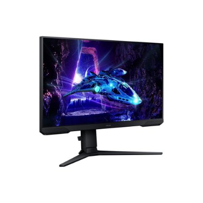 RABLJENI - Gaming monitor 23,8" SAMSUNG LS24DG302EUXEN, FHD, VA, 180Hz, 1ms, 250cd/m2, FreeSync, pivot, crni