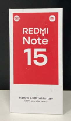 RABLJENI - Mobitel XIAOMI Redmi Note 15, 6,77", 6GB, 128GB, Android 15, crni