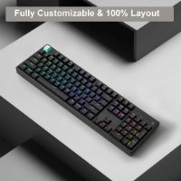 Tipkovnica KEYCHRON K10 HE Rapid Trigger, mehanička, bežična, USB, UK layout, crna