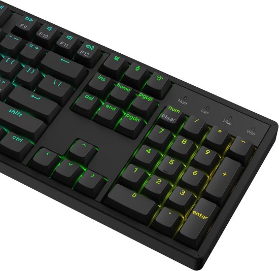 Tipkovnica KEYCHRON K10 HE Rapid Trigger, mehanička, bežična, USB, UK layout, crna