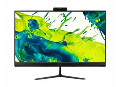 Računalo AiO ACER Aspire C27-2G DQ.BR5EX.006 / 27" FHD IPS,  Ryzen 7 5825U, 16GB, 512GB SSD, AMD Radeon Graphics, bez OS, crno, + Tipkovnica i miš