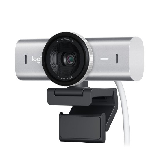 Web kamera LOGITECH MX Brio, 4K UHD, USB-C, svijetlo siva