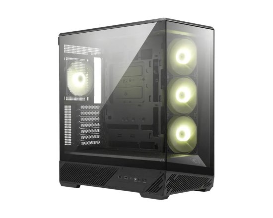 Kućište MSI MAG PANO 130R PZ, prozor, MIDI, ATX, crno
