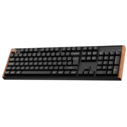 Tipkovnica KEYCHRON K10 HE, mehanička, bežična, USB, UK layout, crna