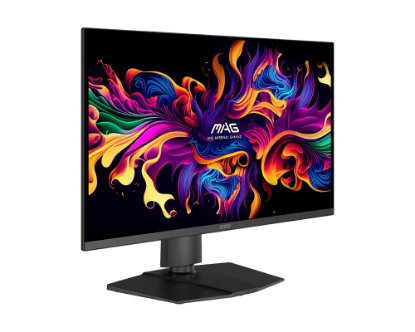 Gaming monitor 26.5" MSI MAG 273QP QD-OLED X24, WQHD, OLED, 240Hz, 1ms, 1000cd/m2, pivot, crni