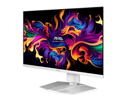 Gaming monitor 27" MSI MAG 272QPW, WQHD, OLED, 280Hz, 1ms, 250m2, FreeSync, bijeli