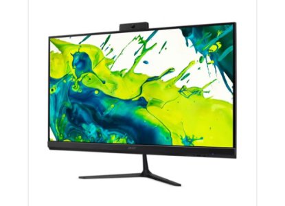 Računalo AiO ACER Aspire C27-2G DQ.BR5EX.006 / 27" FHD IPS,  Ryzen 7 5825U, 16GB, 512GB SSD, AMD Radeon Graphics, bez OS, crno, + Tipkovnica i miš