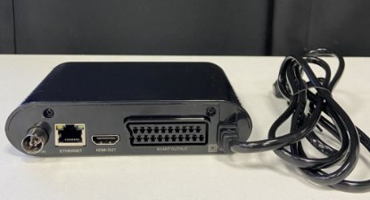 RABLJENI - TV tuner SYNERGY T-202, DVB-T2 HEVC265, SCART, LAN, HDMI, zemaljski, crni