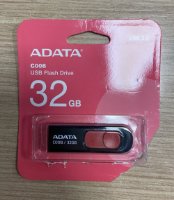 OPEN BOX - Memorija USB FLASH DRIVE, 32 GB, ADATA C008 Black AD, AC008-32G-RKD, crna