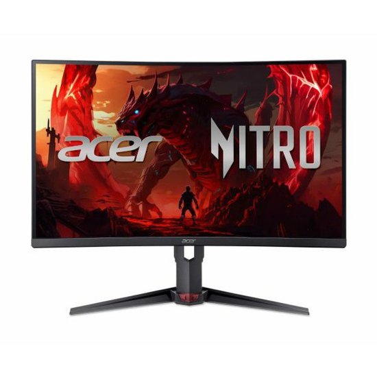 Gaming monitor 27" ACER XZ273U P2 UM.HX3EE.207, WQHD, VA, 180Hz, 2ms, 300cd/m2, zakrivljeni, zvučnici, crni
