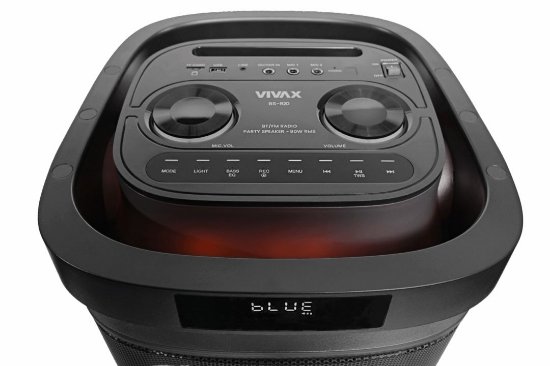 Karaoke VIVAX VOX BS-820, 80W, FM, USB, bluetooth, bežični mikrofon, LED