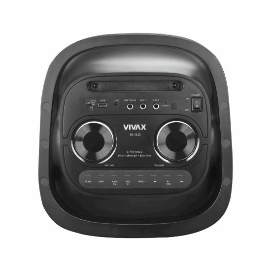 Karaoke VIVAX VOX BS-820, 80W, FM, USB, bluetooth, bežični mikrofon, LED