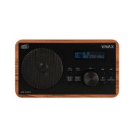 Prijenosni radio VIVAX, DAB+/FM, BT, bluetooth, smeđi