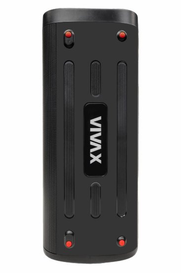 Prijenosni Bluetooth karaoke zvučnik VIVAX BS-1011, 100 W RMS/200 W Peak, 7500 mAh, do 13.5 h reprodukcije, Bluetooth/Wireless, LED svjetla sinkronizirana s ritmom, daljinski upravljač, 17.4 kg, crna