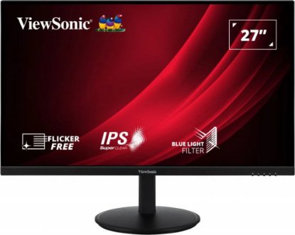 Monitor 27" VIEWSONIC VG2709-2K-MHD, QHD, IPS, 75Hz, 5ms, 250cd/m2, crni