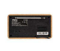 Prijenosni radio VIVAX, DAB+/FM, BT, bluetooth, svijetlo-smeđi