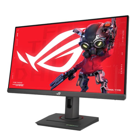 Gaming monitor 24,5" ASUS ROG Strix XG259CS, FHD, IPS, 180Hz, 1ms, 400cd/m2, FreeSync, pivot, crni
