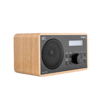 Prijenosni radio VIVAX, DAB+/FM, BT, bluetooth, svijetlo-smeđi