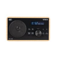 Prijenosni radio VIVAX, DAB+/FM, BT, bluetooth, svijetlo-smeđi