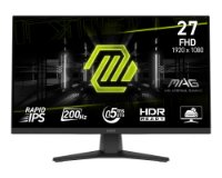 Monitor 27" MSI MAG 272F, IPS, FHD, 200Hz, 0.5ms, 300cd/m2. FreeSync, crni