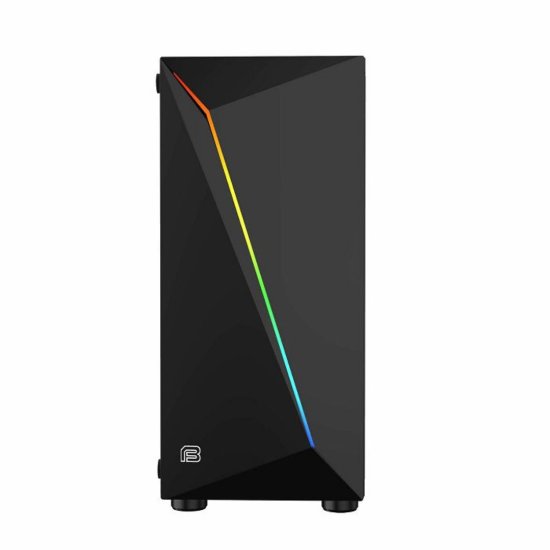 Kućište BIT FORCE RIPPER ARGB-2, ATX Mid-Tower, bez napajanja, crno