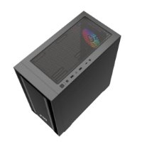 Kućište BIT FORCE Voltron ARGB-C4, ATX Mid-Tower, bez napajanja, crno