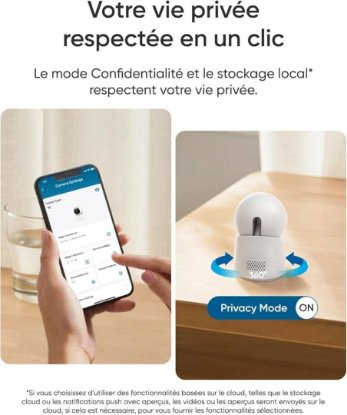 Mrežna nadzorna kamera EUFY T8417321, 4K UHD, Wi-Fi, unutarnja