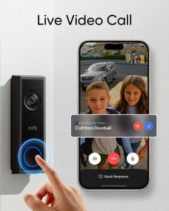 Pametno zvono ANKER C31 2K FHD, Wi-Fi, 6 W