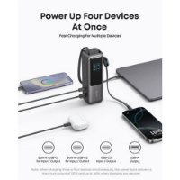 Mobilni USB punjač ANKER, 25000 mAh, 165W, crni