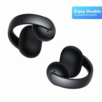 Slušalice ANKER SoundCore AeroClip, open-ear, bežične, Bluetooth, crne