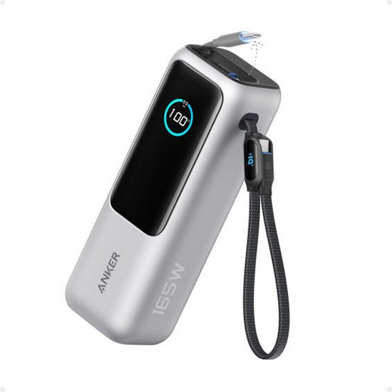 Mobilni USB punjač ANKER, 25000 mAh, 165W, bijeli
