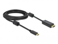Kabel DELOCK, USB-C (M) na HDMI (M), DP Alt, 4k, 60 Hz, aktivni, 3m