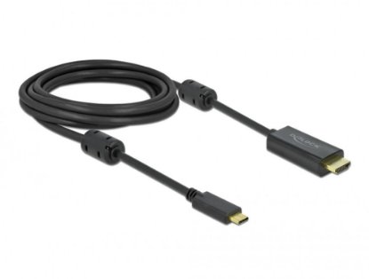 Kabel DELOCK, USB-C (M) na HDMI (M), DP Alt, 4k, 60 Hz, aktivni, 3m