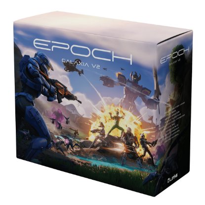Računalo EPOCH Galaxia V2 / Ryzen 5 8400F, 16GB DDR5, 1TB SSD NVMe, nVidia GeForce RTX 5060 8GB, WiFi, Windows 11, crno
