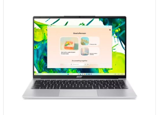 Laptop ACER Aspire Lite 14 / AMD Ryzen 3 5400U, 8GB, 256GB, 14" FHD IPS, AMD Radeon Graphics, bez OS, sreberni
