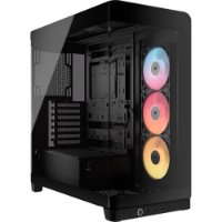 Kućište CORSAIR Frame 4500X, window, MIDI, E-ATX, crno, bez napajanja