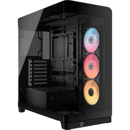 Kućište CORSAIR Frame 4500X, window, MIDI, E-ATX, crno, bez napajanja