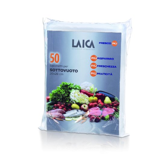 Vrećice za vakumiranje LAICA 20x28, 50 kom.