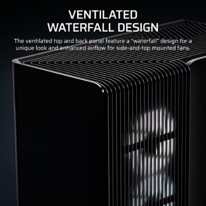 Kućište CORSAIR Frame 4500X, window, MIDI, E-ATX, crno, bez napajanja